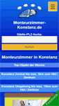 Mobile Screenshot of monteurzimmer-konstanz.de