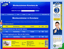 Tablet Screenshot of monteurzimmer-konstanz.de